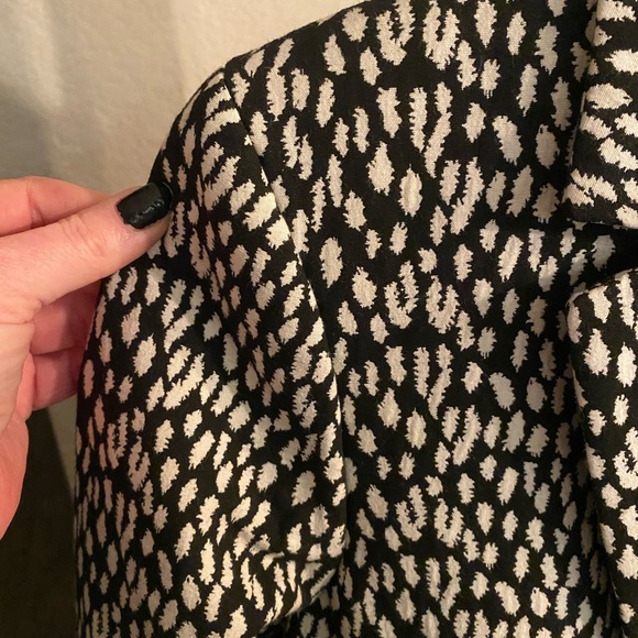 Banana Republic NEW Black and White Women's Jacket Blazer - SZ 6 - Picture 7 of 10